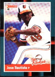 1988 Donruss Rookies Baseball Cards    041      Jose Bautista XRC